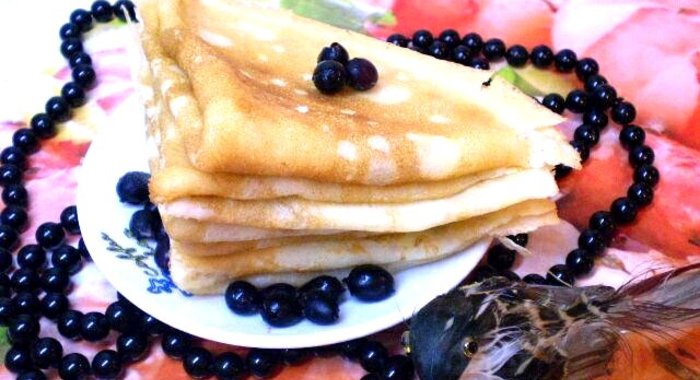 Апельсиновые блинчики