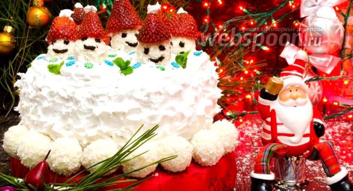 Новогодний кекс