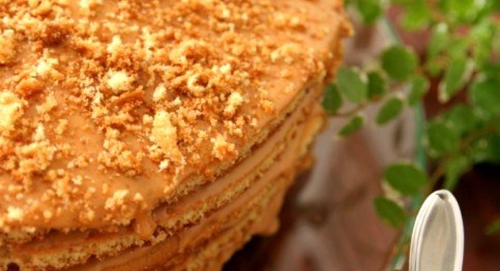 Классический медовый торт