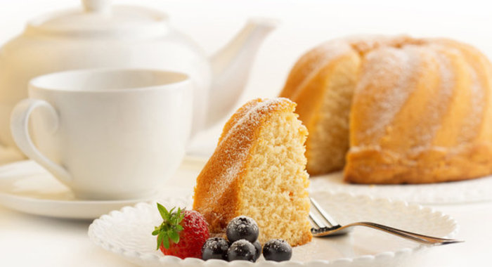 Ванильный бисквитный кекс