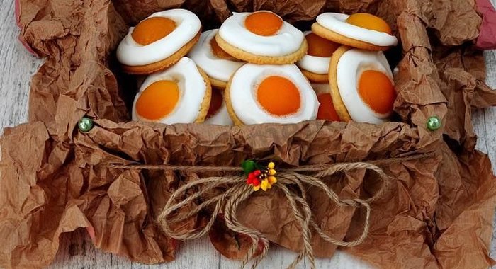 Пасхальное печенье с абрикосом