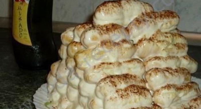 Торт Дамские пальчики