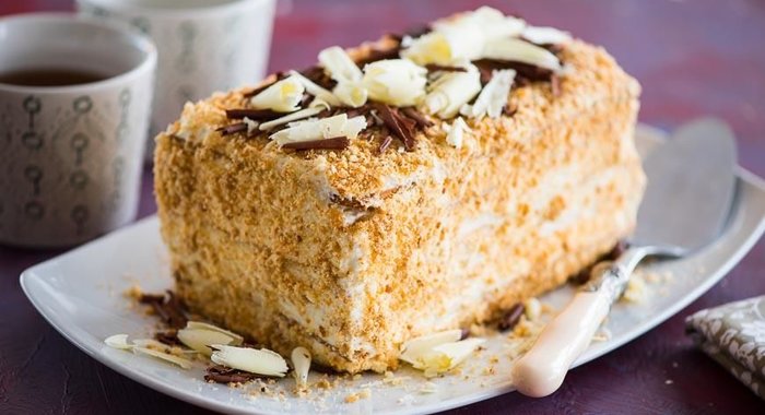 Торт Наполеон простой