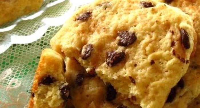 Печенье с кусочками шоколада