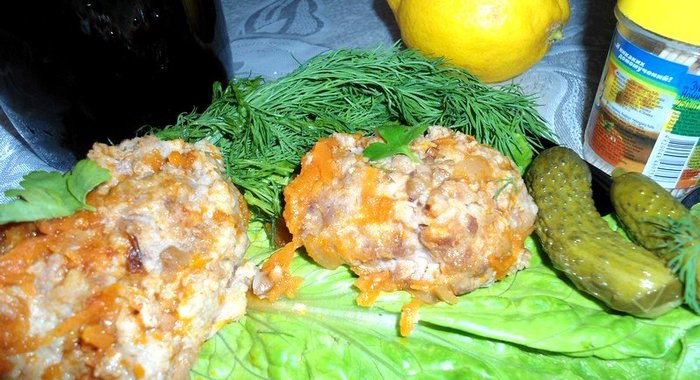 Котлеты на пару с подливой