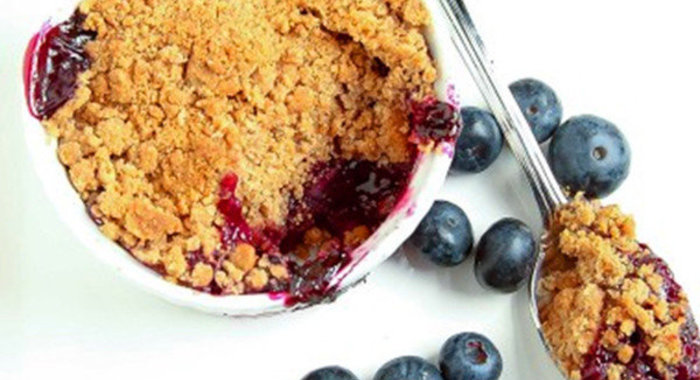 Фруктовый пирог-коблер