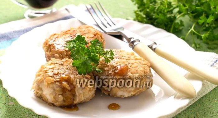 Котлеты куриные с крахмалом