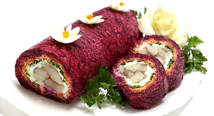 Рулет Сельдь в шубе