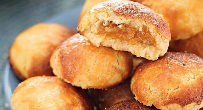 Печенье с ананасовым джемом