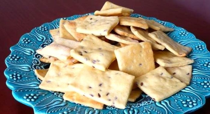 Кукурузное несладкое печенье