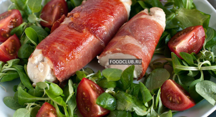 Куриные грудки, фаршированные брынзой