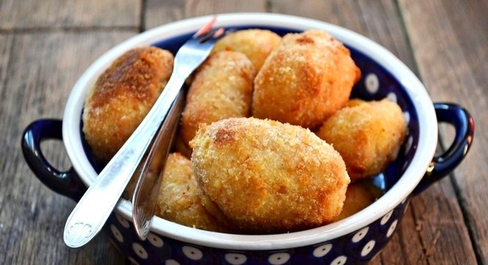 Картофельные крокеты с сыром