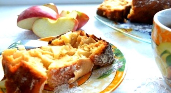 Кекс из творога и сметаны