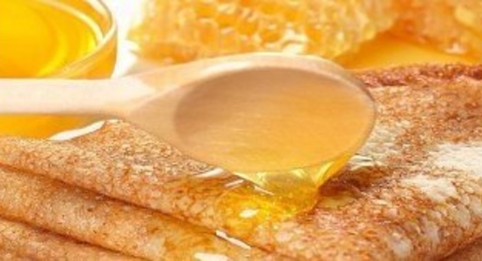 Блинчики с медом