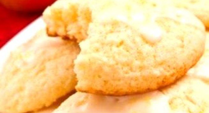 Печенье из рикотты с глазурью из лимончелло