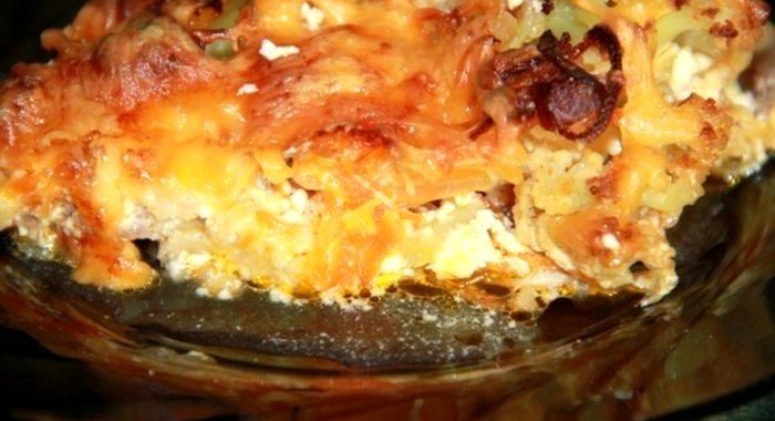 Запеканка с цветной капустой и сыром