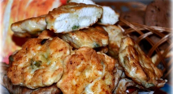 Куриные рубленные котлеты