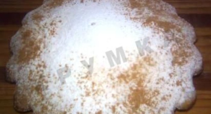 Постный кекс