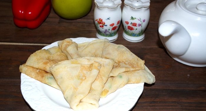 Блины с припеком