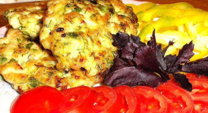 Рубленые котлеты из индейки