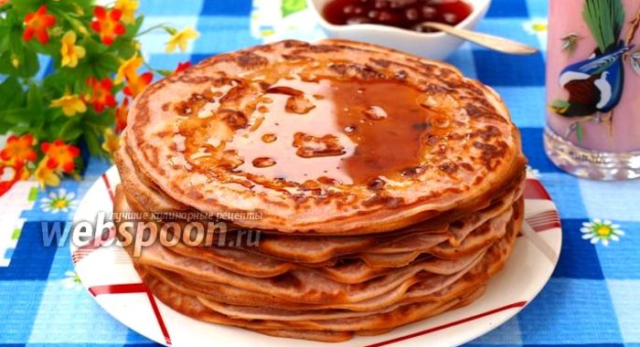 Блины на йогурте