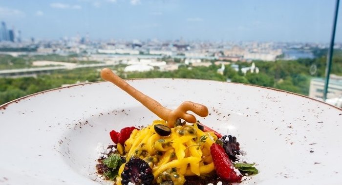 Cпагетти с манго