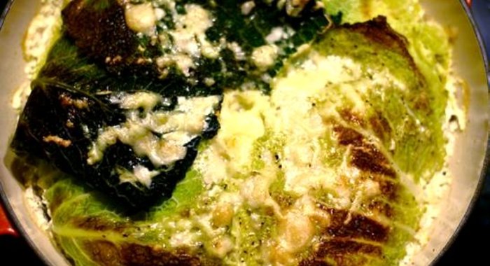 Запеканка из савойской капусты