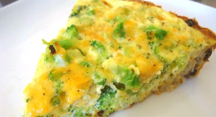 Творожная запеканка с овощами