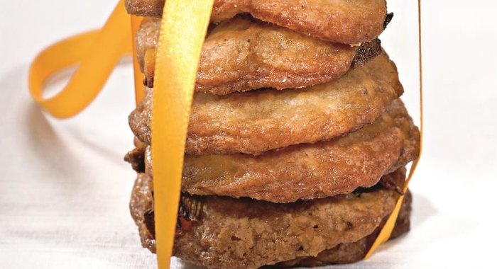 Печенье с цукатами и орехами