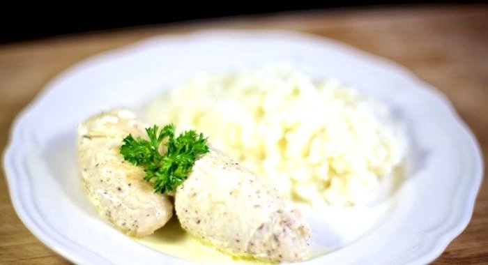 Куриные рулетики с апельсином