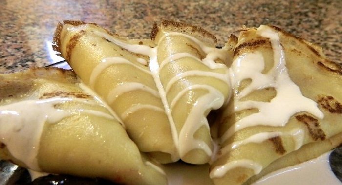 Быстрые блины на молоке