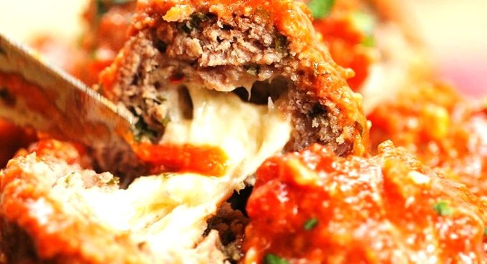 Котлеты с моцареллой