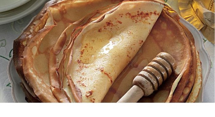 Лимонные блины