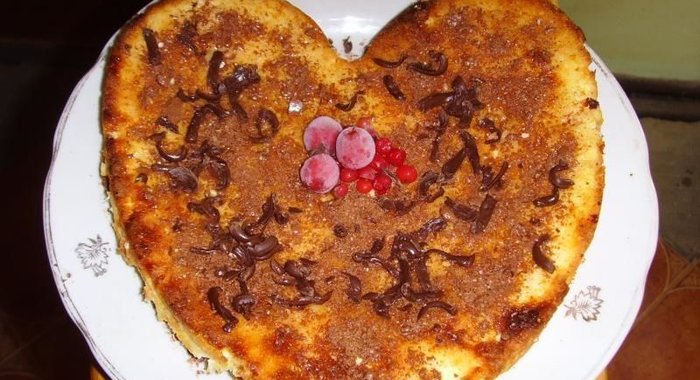 Детская творожная запеканка