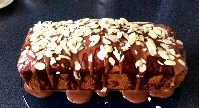 Нежный кекс на кефире