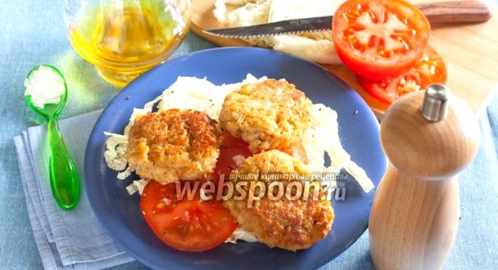 Котлеты из соевого фарша