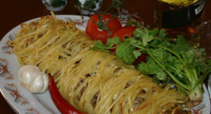 Вязаные котлеты