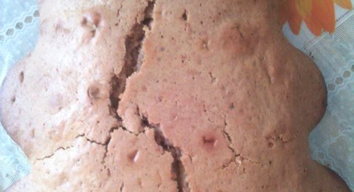 Кекс с кокосовой стружкой