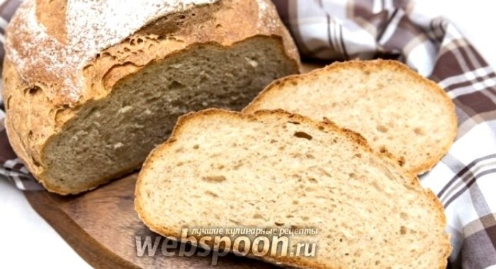Пшенично-ржаной хлеб на кефире
