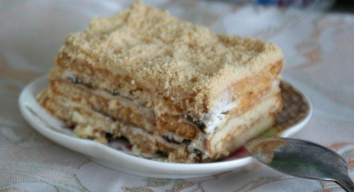 Торт из печенья