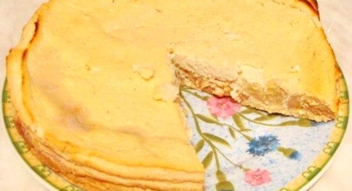 Банановая запеканка с йогуртом