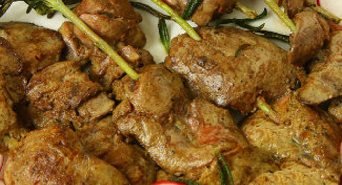 Кекс мраморный