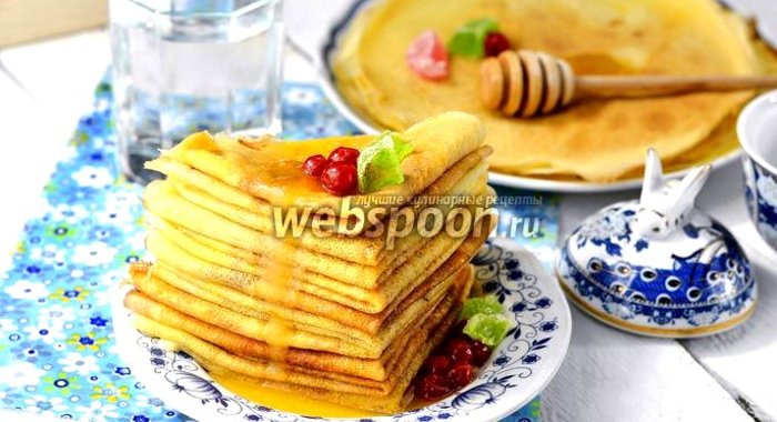 Блины на воде