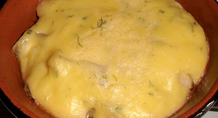 Запеканка из фенхеля с соусом бешамель