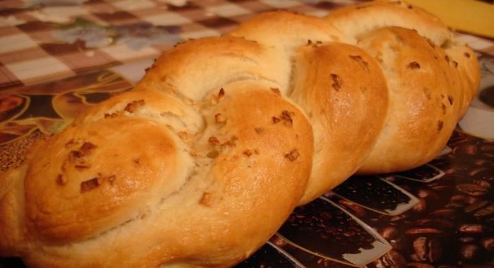 Хлеб с чесноком