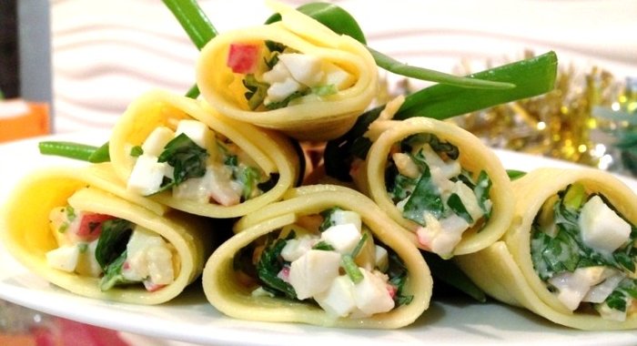 Сырные рулетики