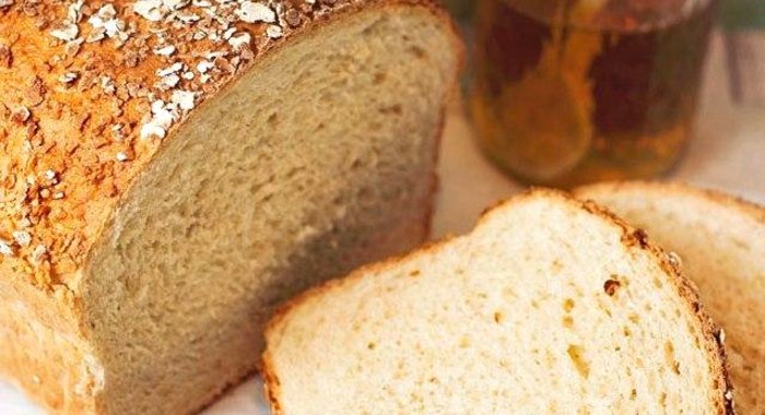 Медовый хлеб с овсяными хлопьями