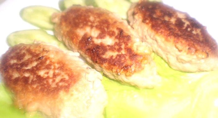 Котлеты с перцем