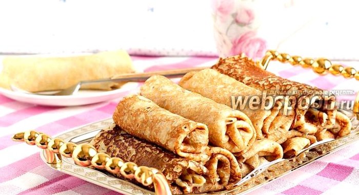 Блинчики с мясом и рисом