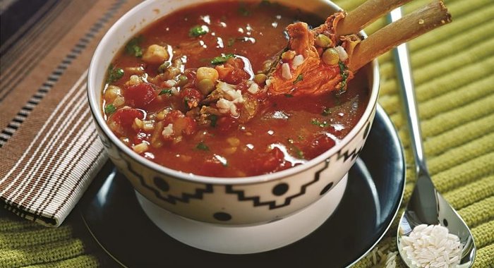 Харира (марокканский рисовый суп)